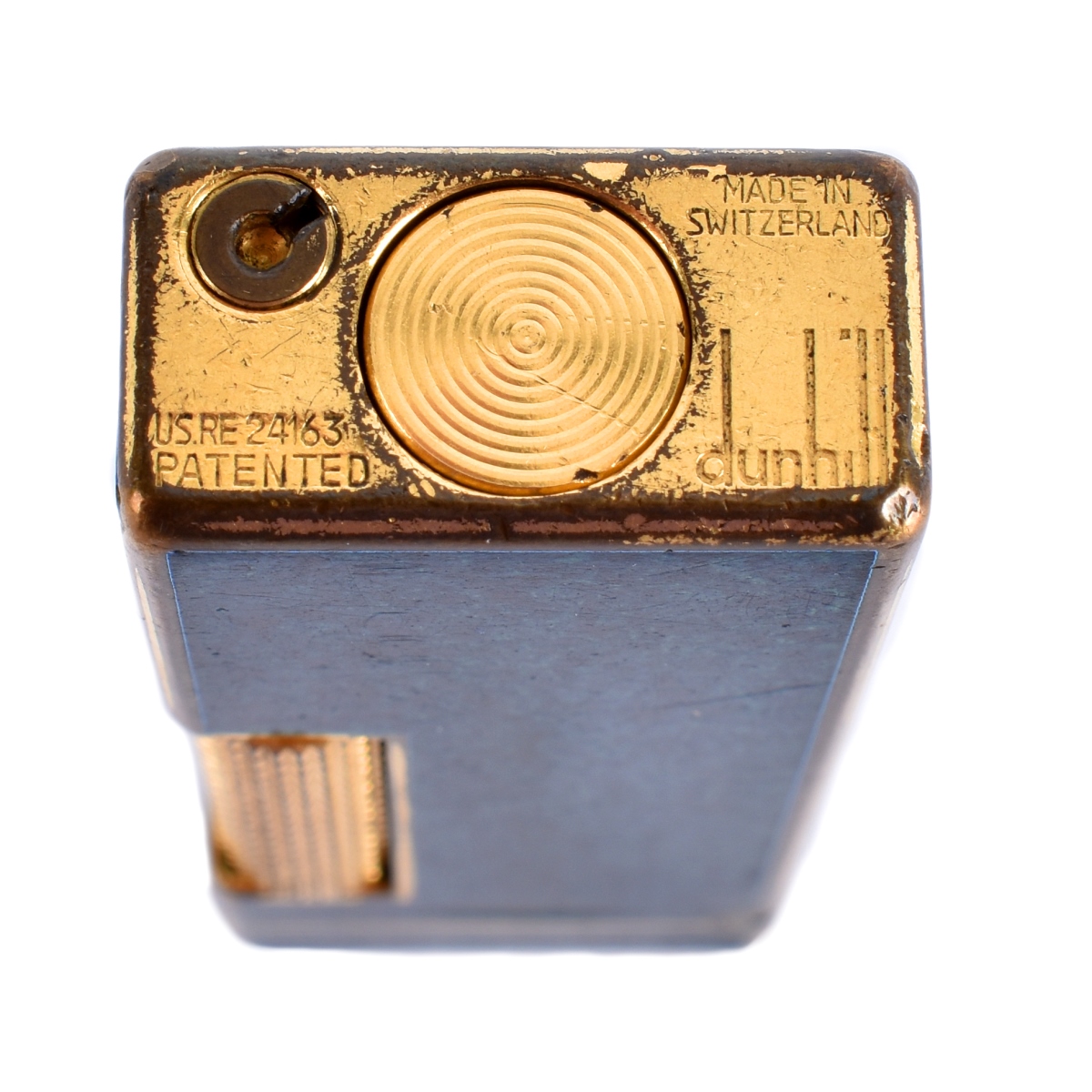 Dunhill Gold Plated & Lacquer Cigarette Lighter