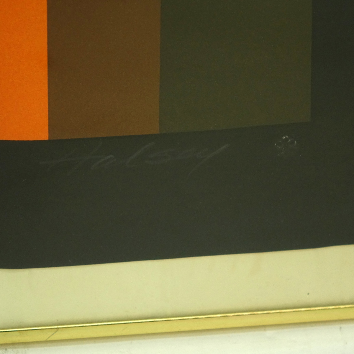 Brian Halsey (b. 1942) Color Silkscreen