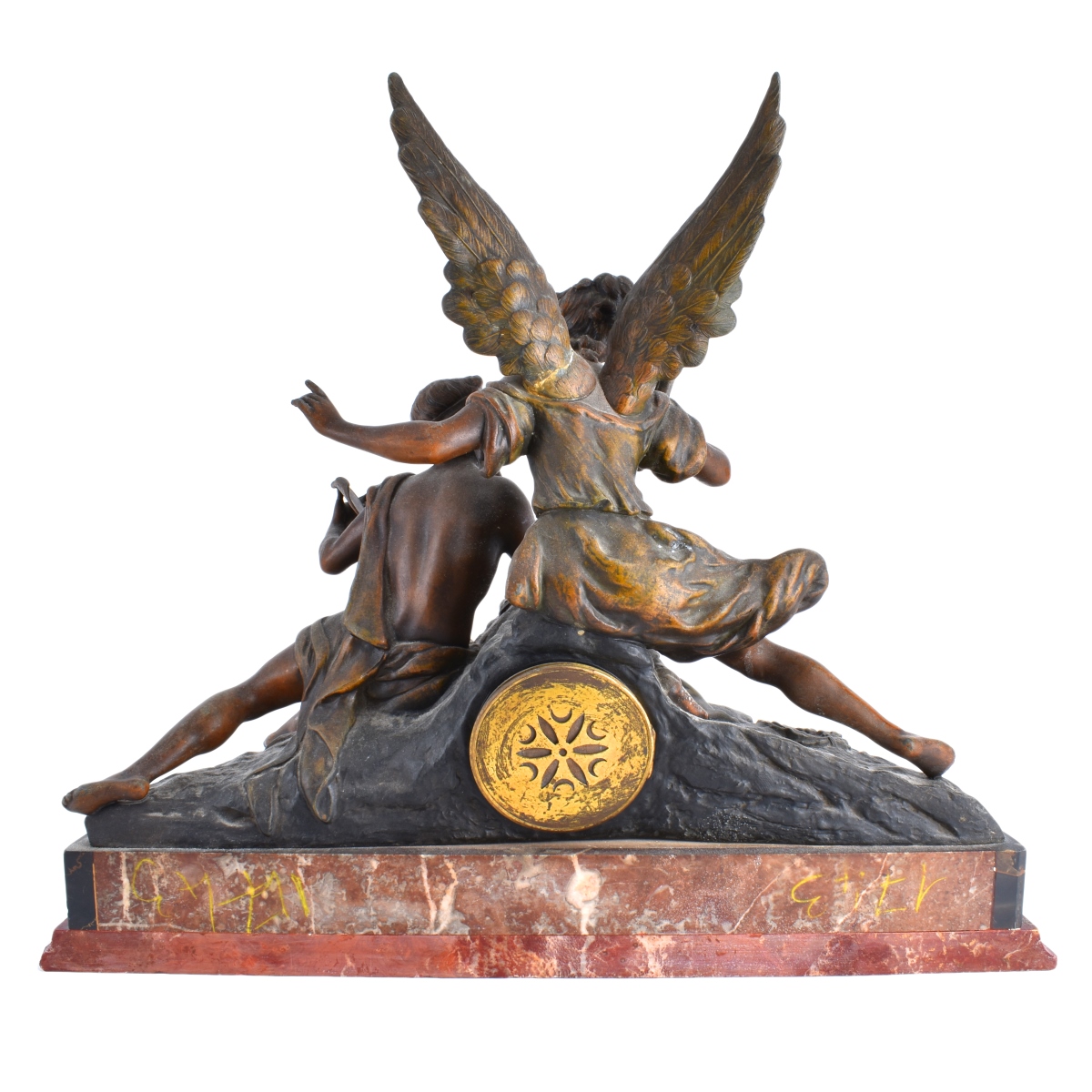 Geo Maxim (1888 - 1954) Bronze Mantle Clock