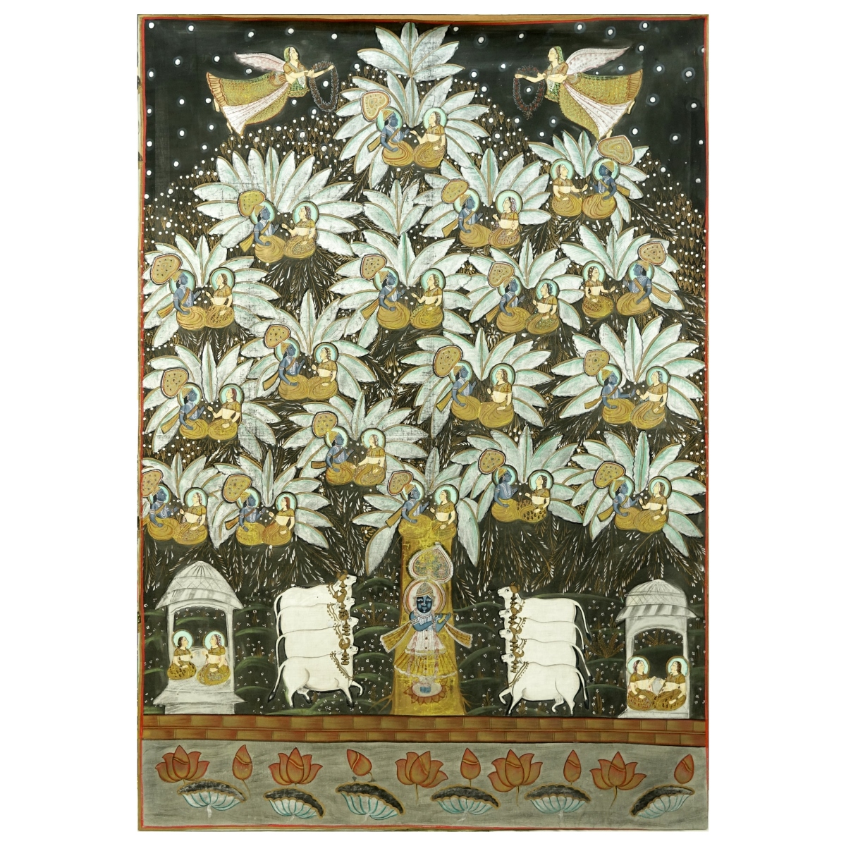 Indian Silk Painting