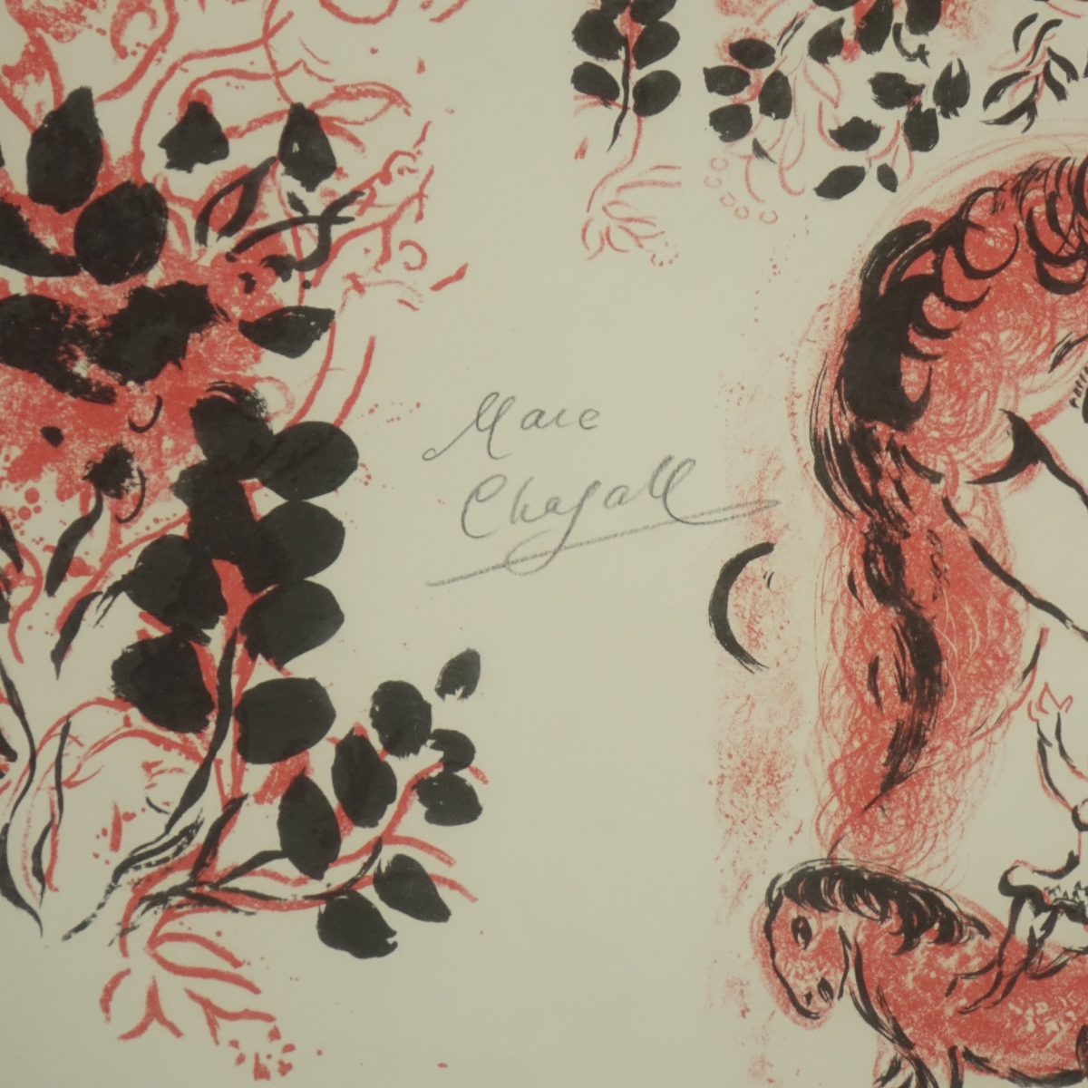 Marc Chagall (1887–1985) Color Lithograph