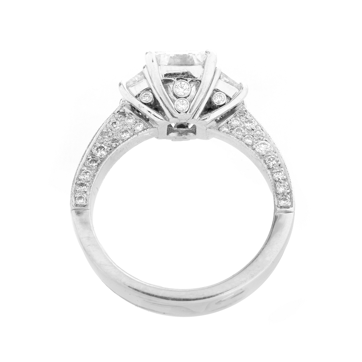 EGL 2.08ct Diamond Engagement Ring