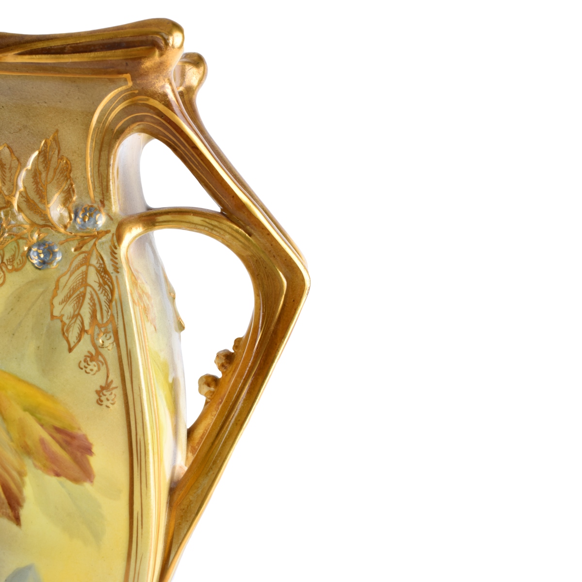 Royal Bonn Gilded Porcelain Vase