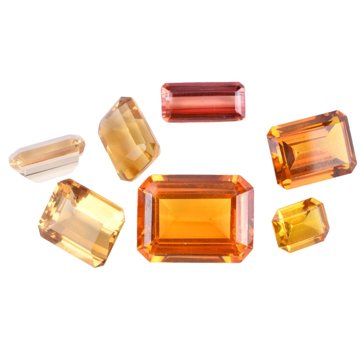 Collection of Loose Citrine