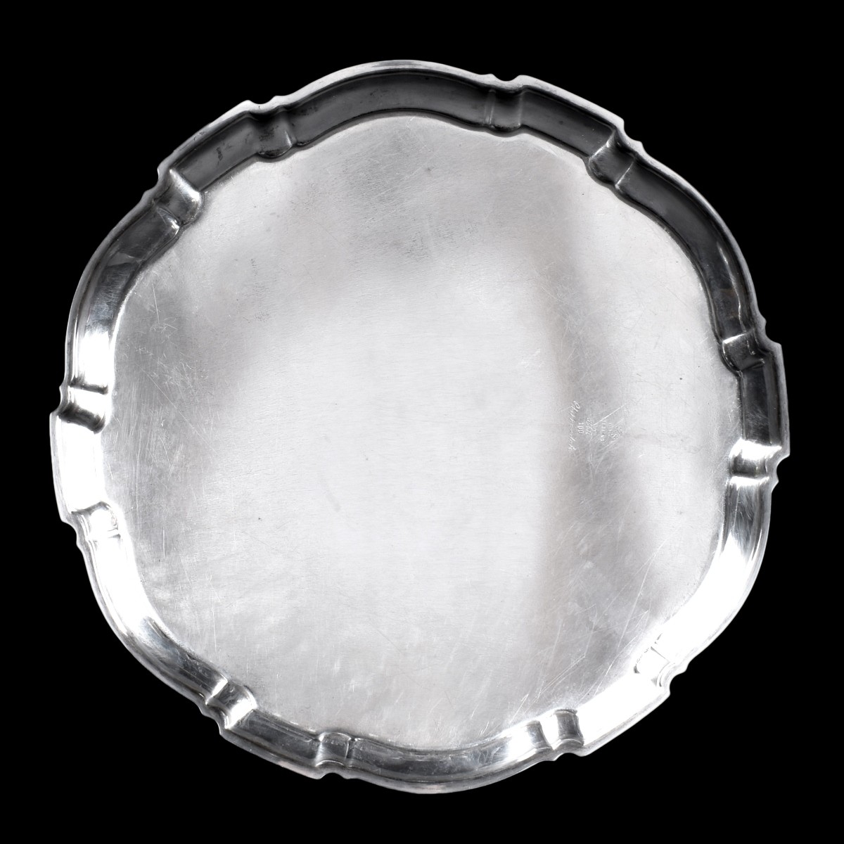 Poole "Chippendale" Sterling Silver Tray