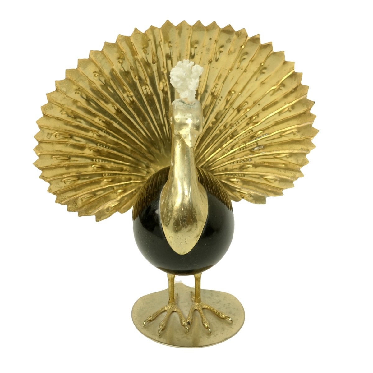 Antonio Pavia Ostrich Egg Bird Sculpture