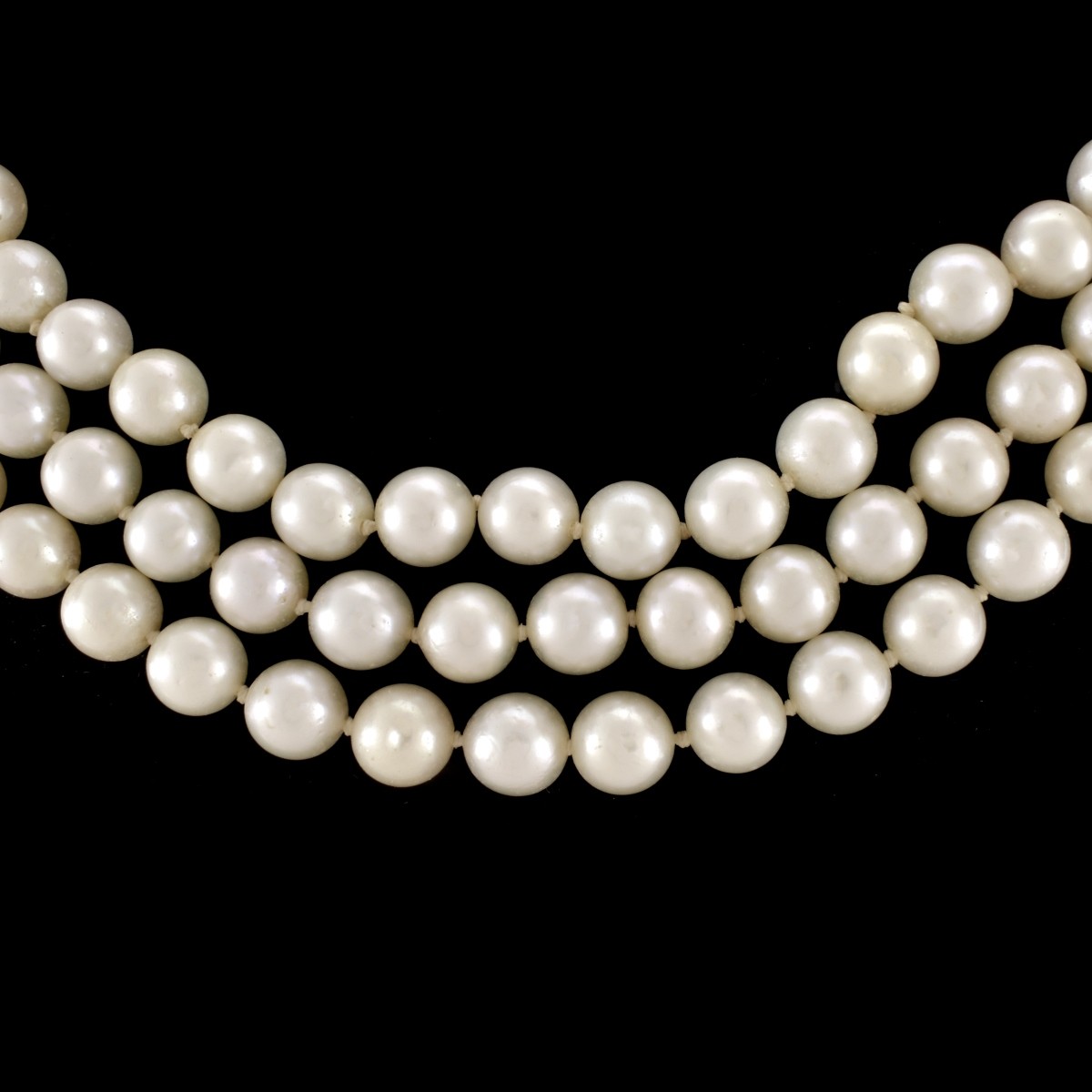 Vintage Pearl and 14K Necklace