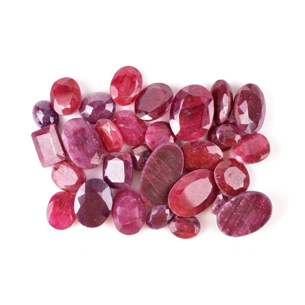 Collection of Loose Rubies