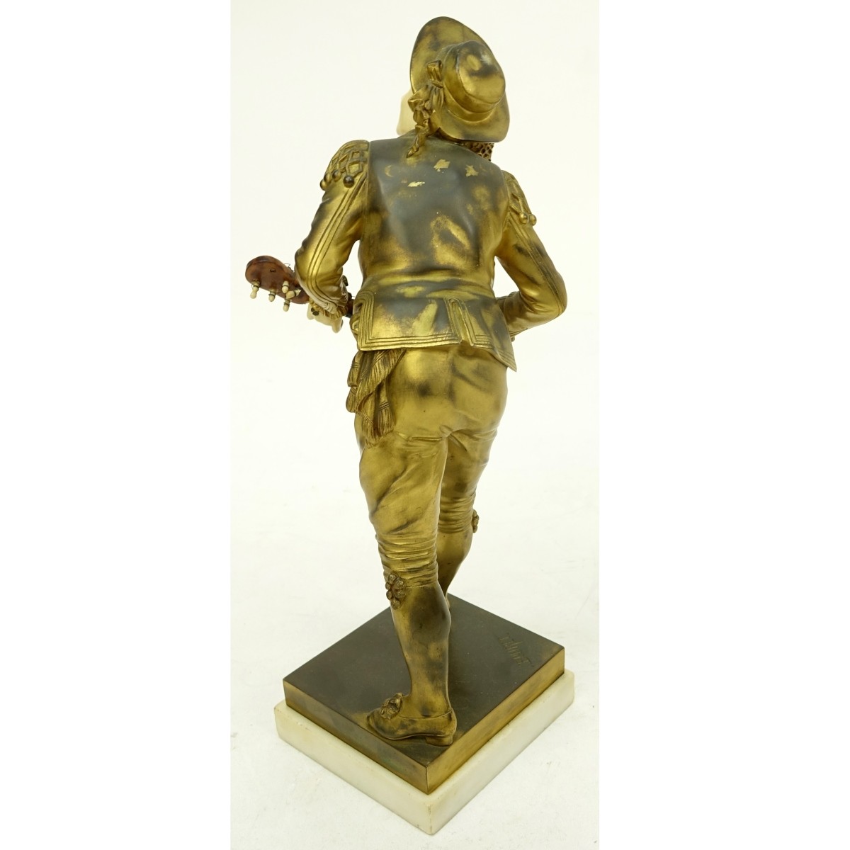 Eutrope Bouret (1833 - 1906) Bronze/Ivory Sculpt