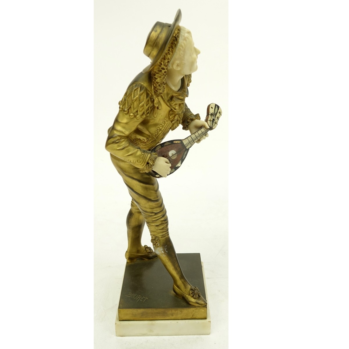 Eutrope Bouret (1833 - 1906) Bronze/Ivory Sculpt