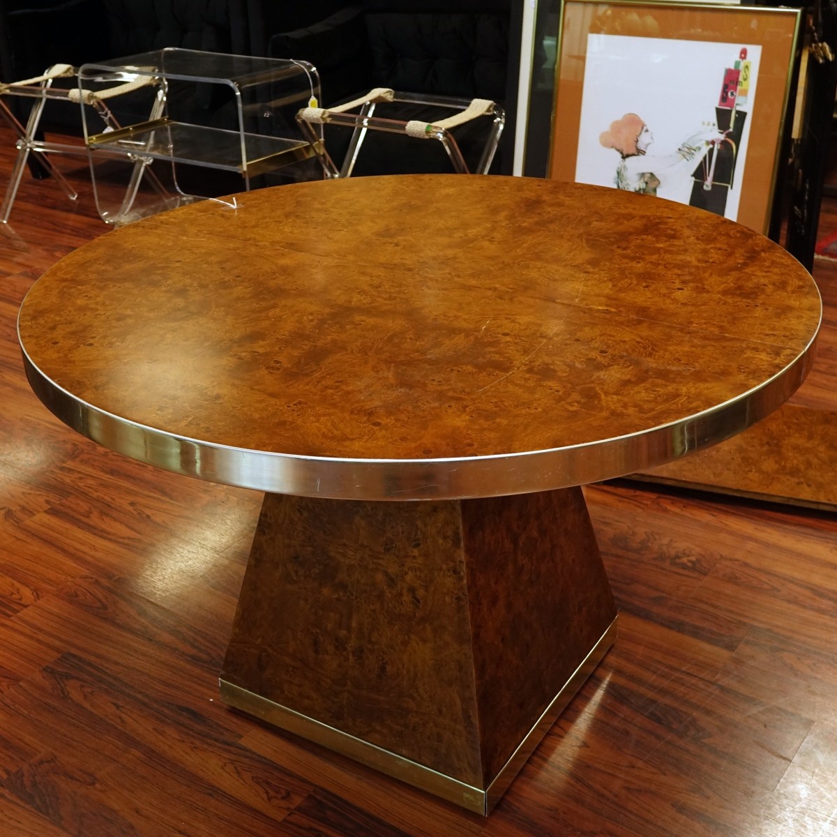 Pierre Cardin Pedestal Table