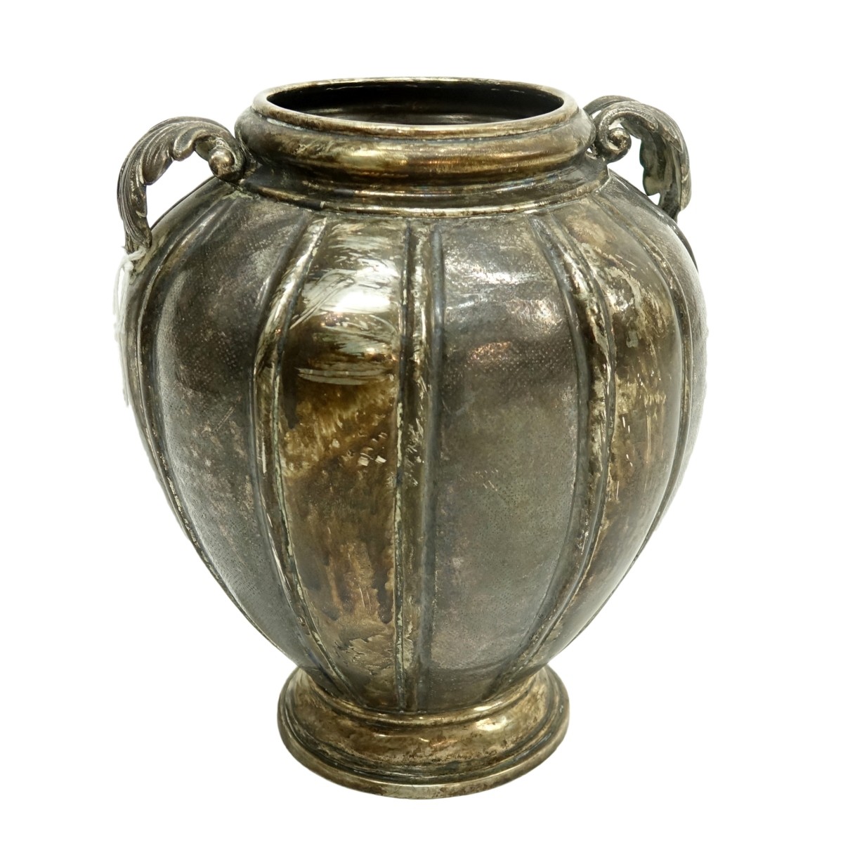 900 Silver Vase with Handles
