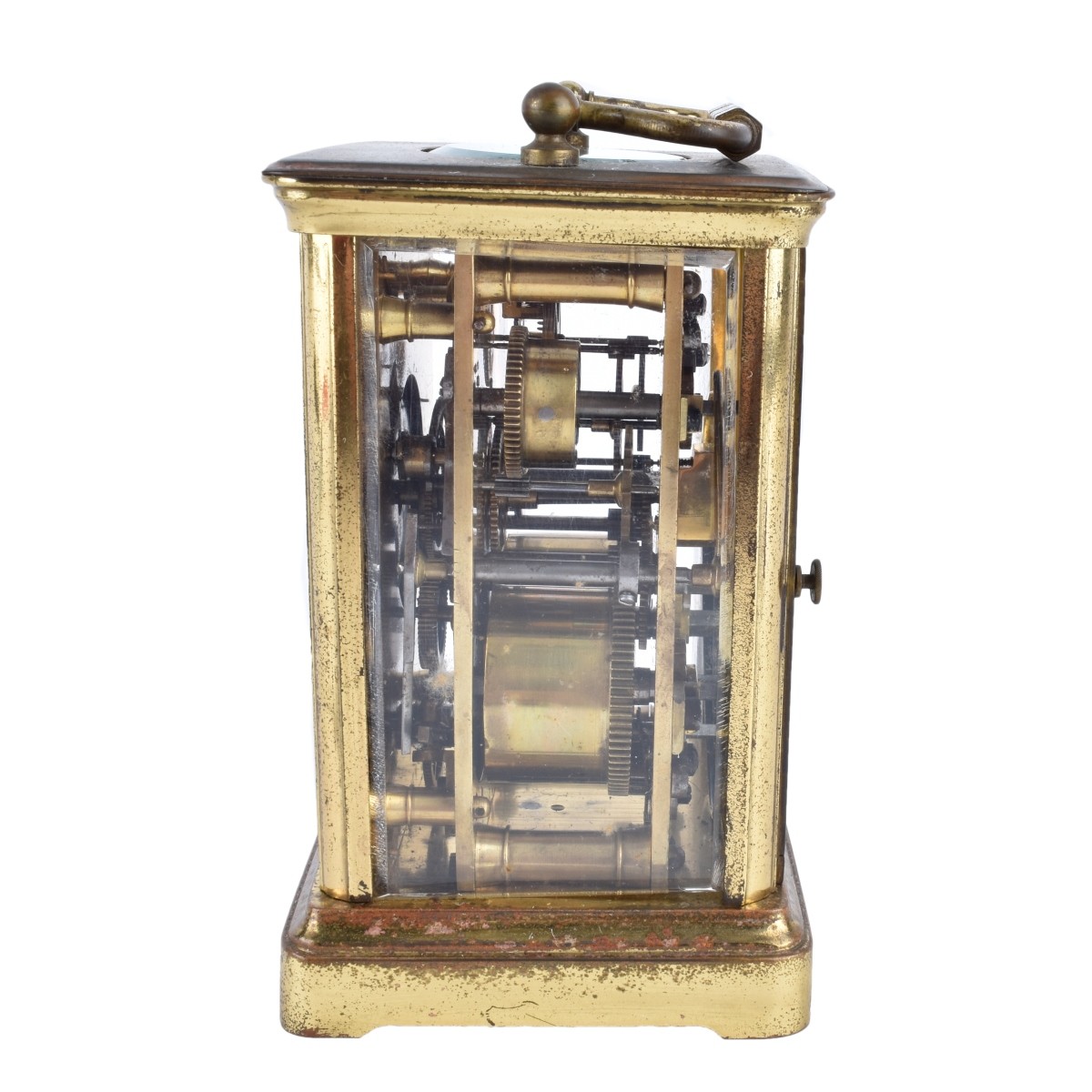Antique Brass Carriage Clock