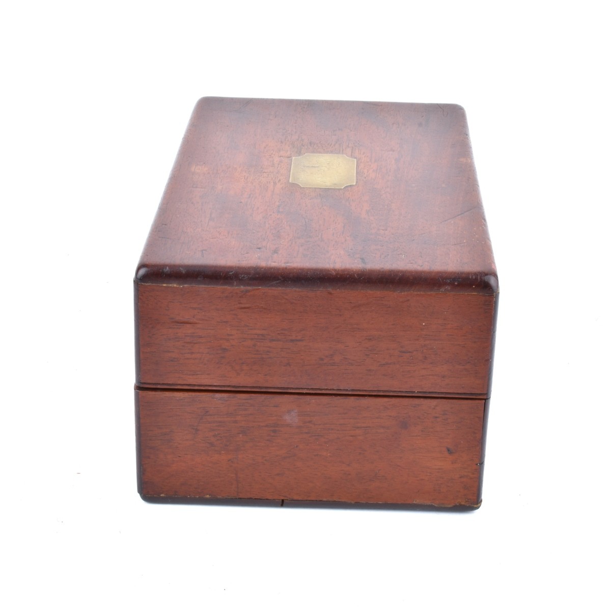 19th C English Mahogany Box