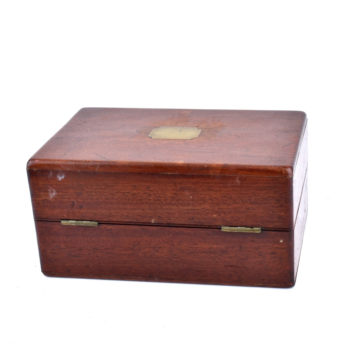 19th C English Mahogany Box