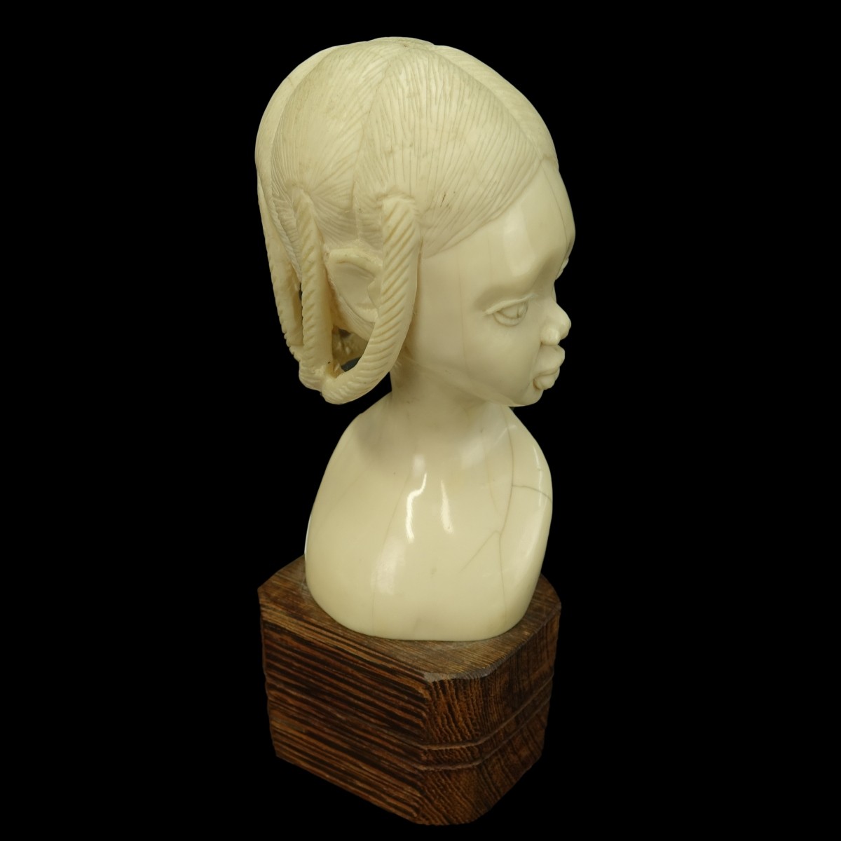 Antique Ivory Bust