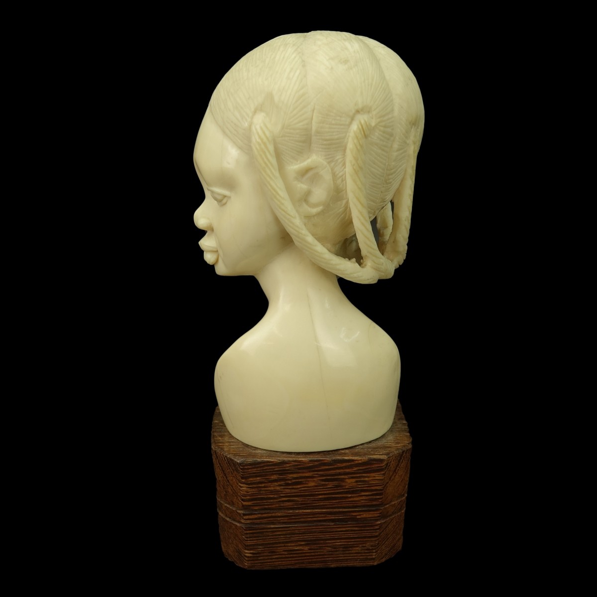 Antique Ivory Bust