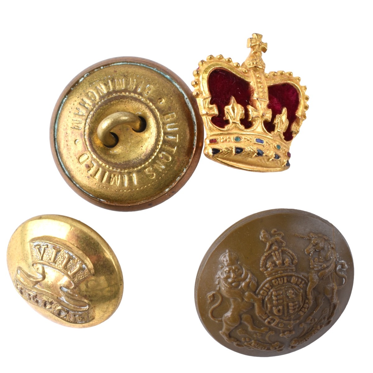 Old Military Buttons