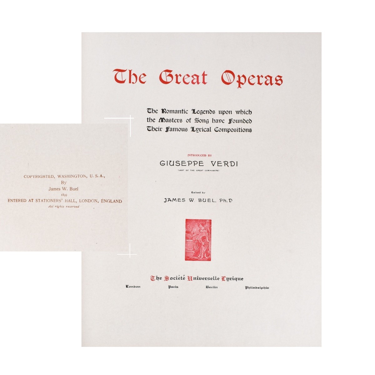 The Great Operas by Buel