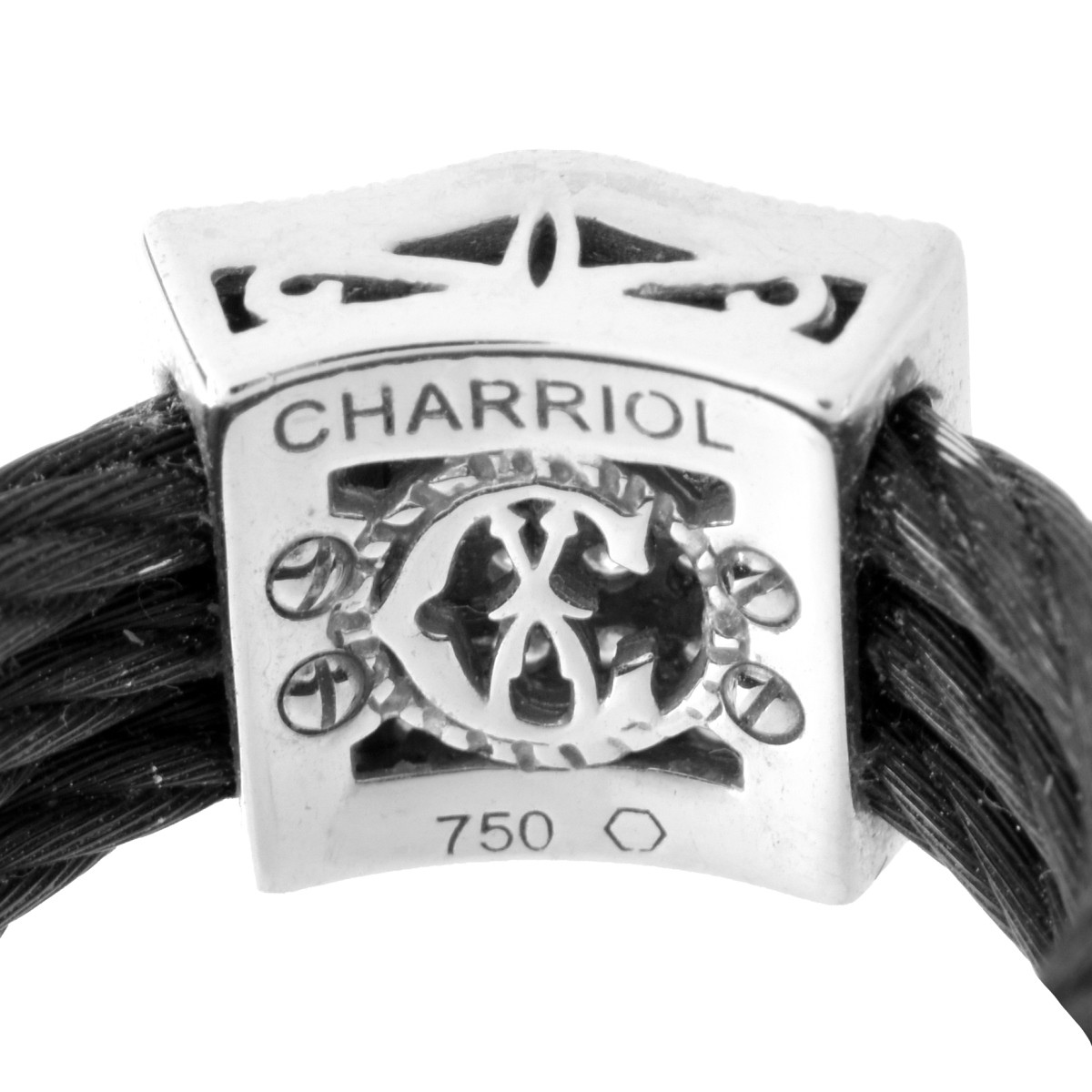 Philippe Charriol Diamond and 18K Ring