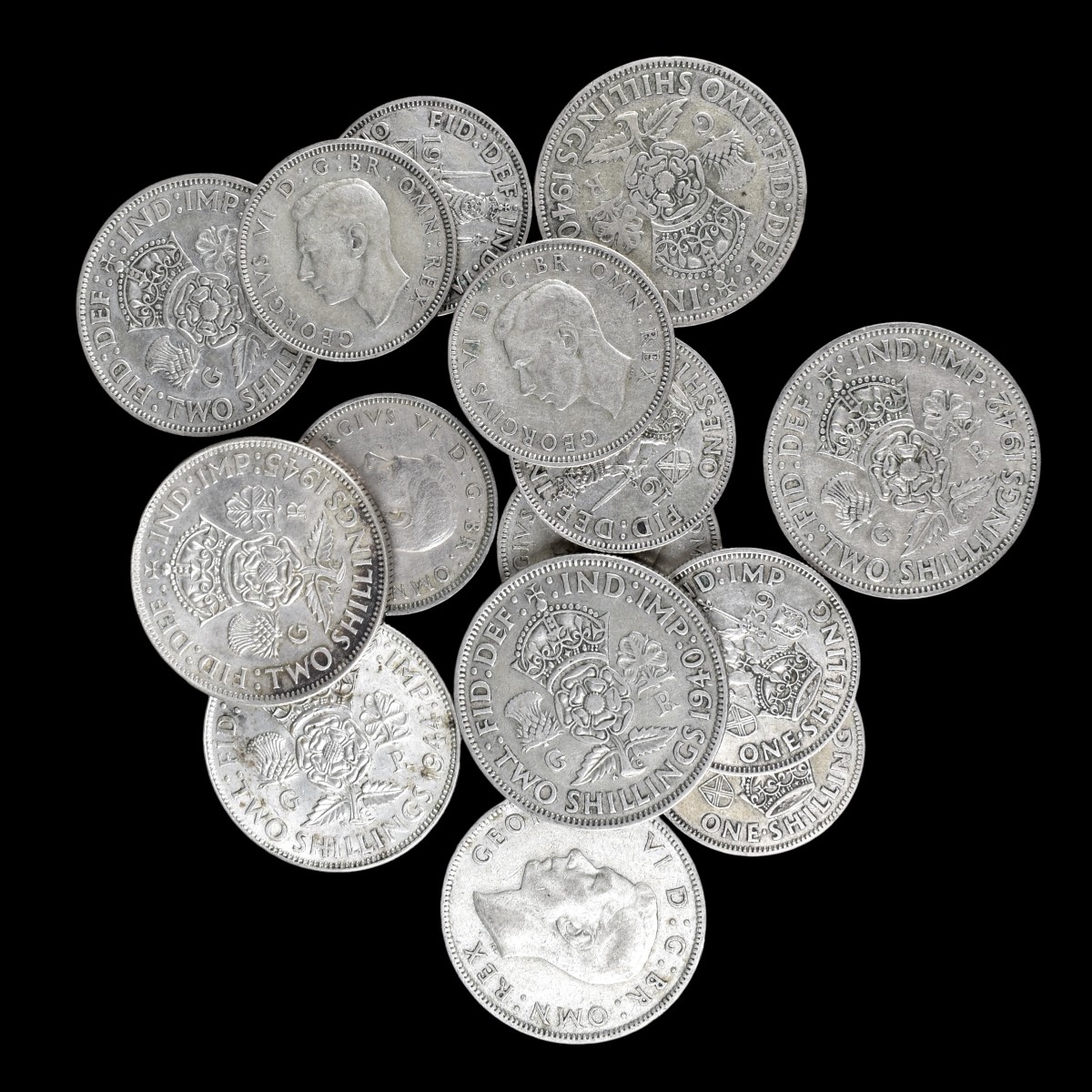 United Kingdom - George VI Silver Coins