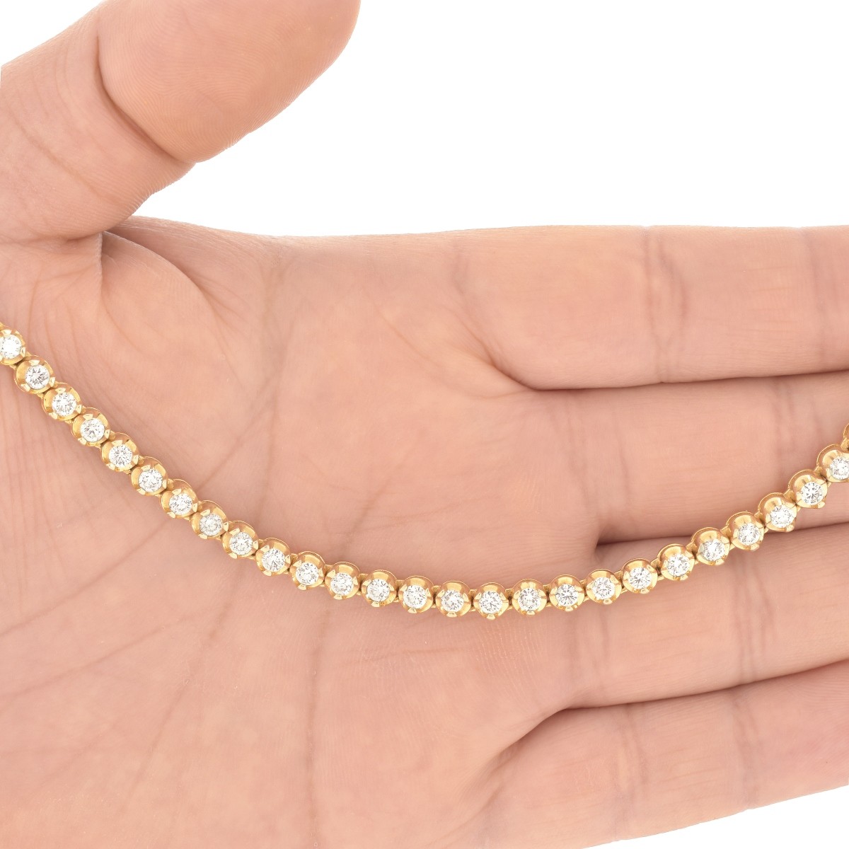 Vintage Diamond and 14K Necklace