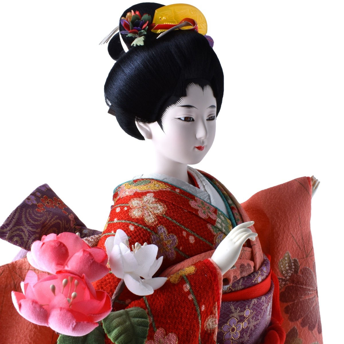 Japanese Geisha Doll Signed