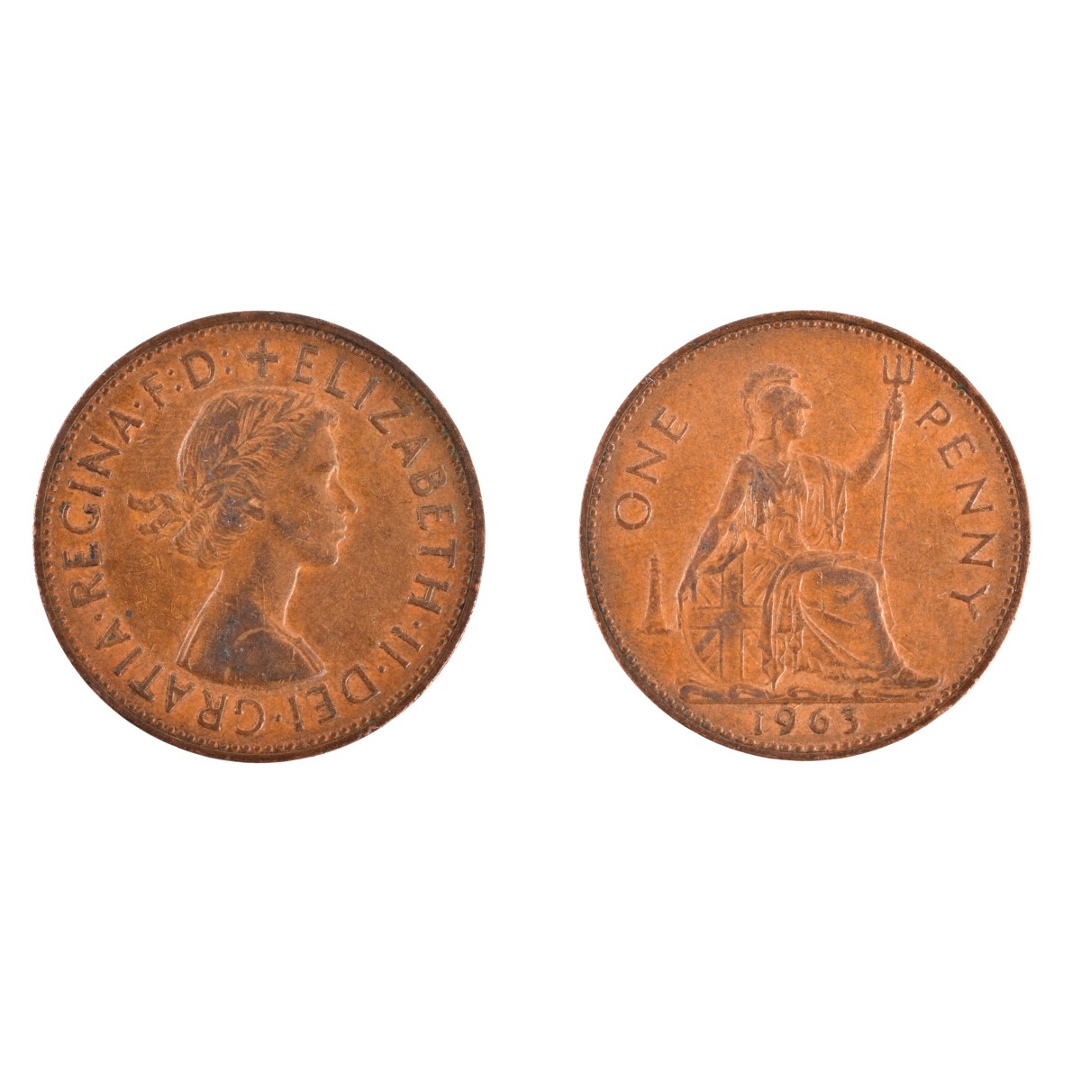 Assorted Bronze Pennies