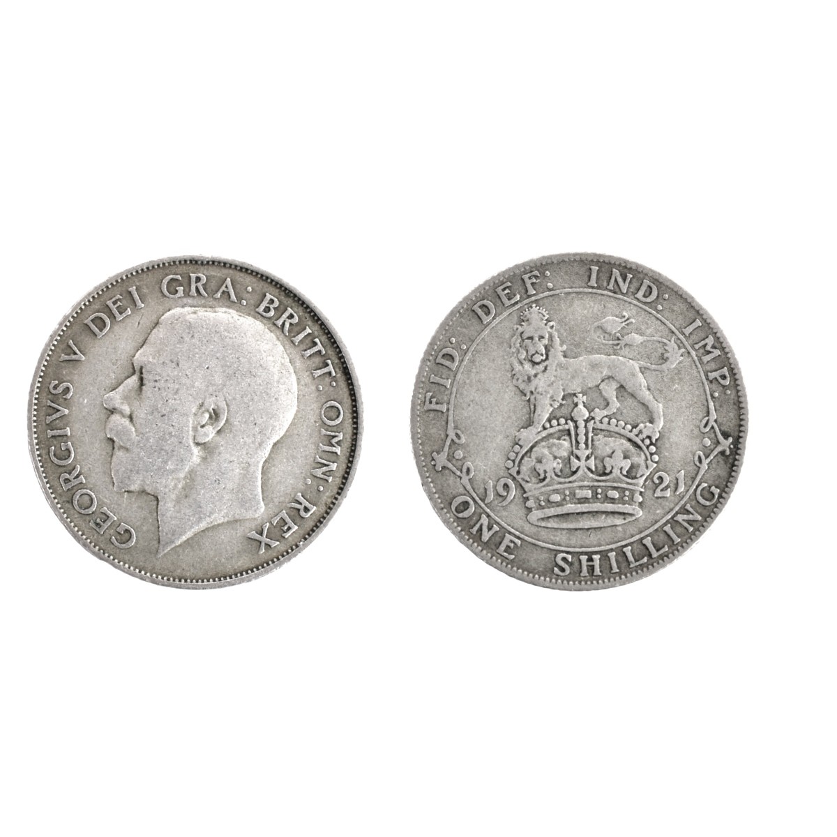 United Kingdom Silver One Shilling