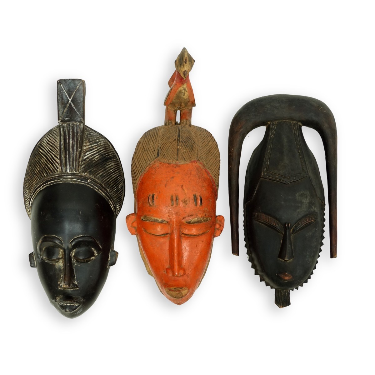 Guro African Ivory Coast Masks