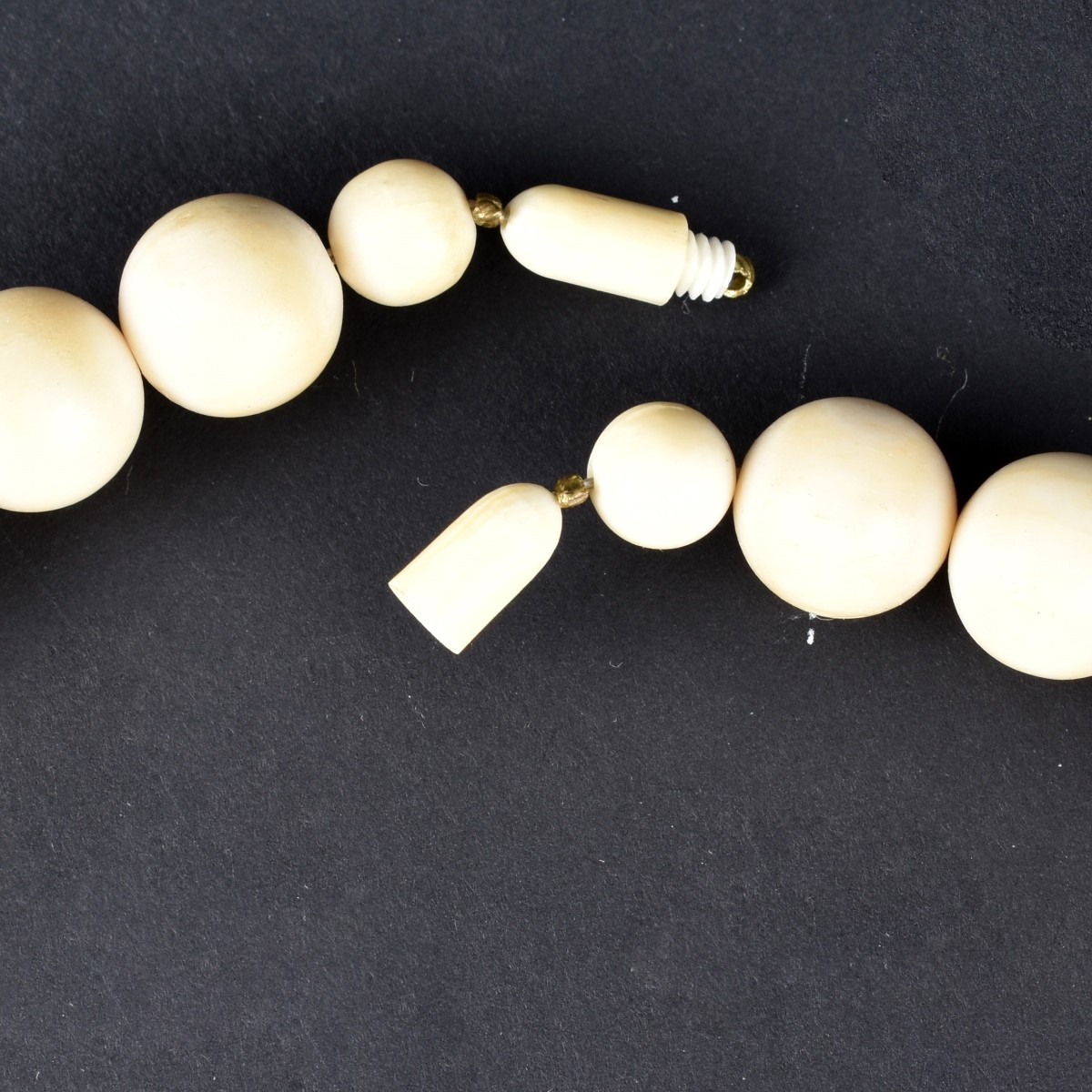 Two (2) Japanese Ivory Necklaces