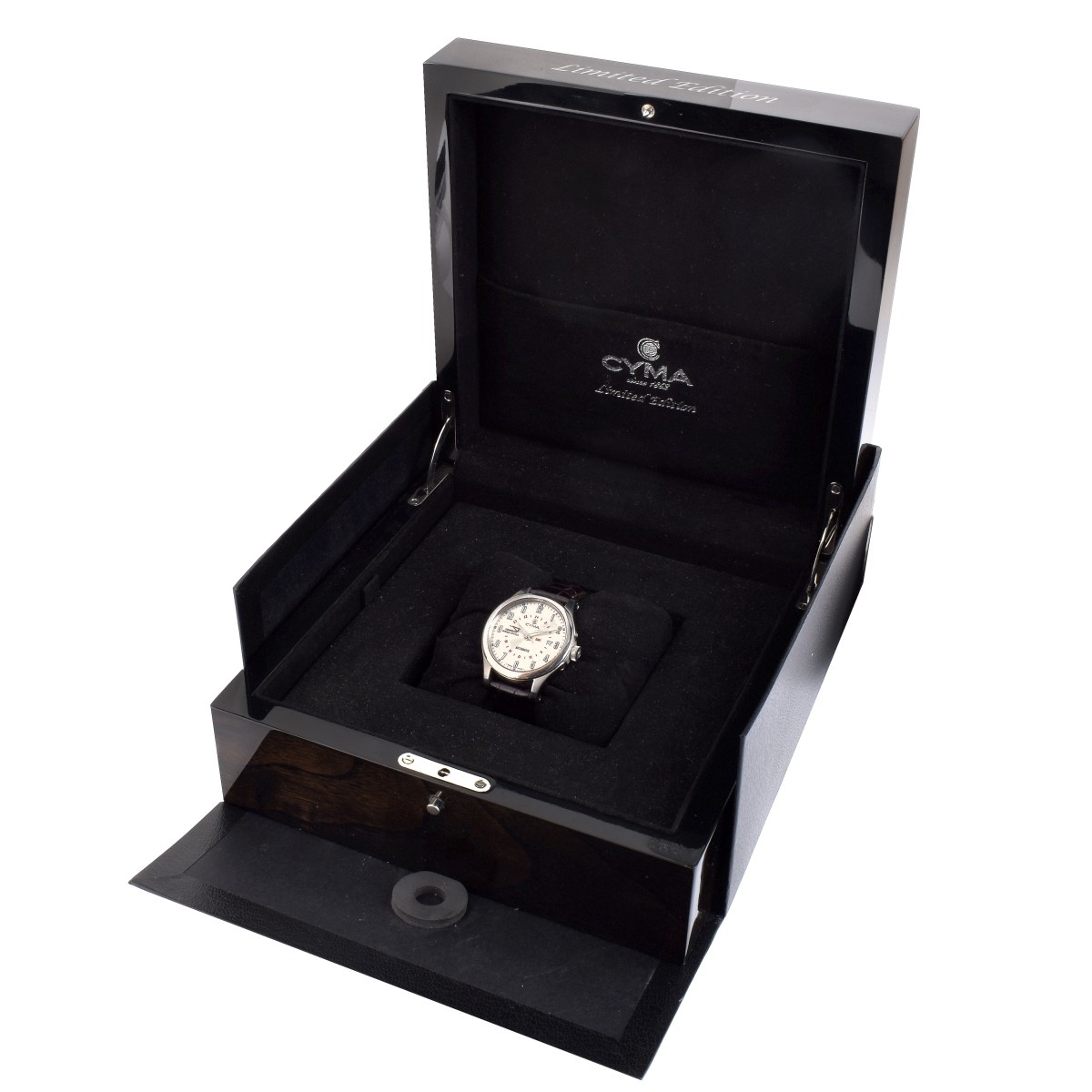 Man's Cyma Imperium XL GMT Watch | Kodner Auctions