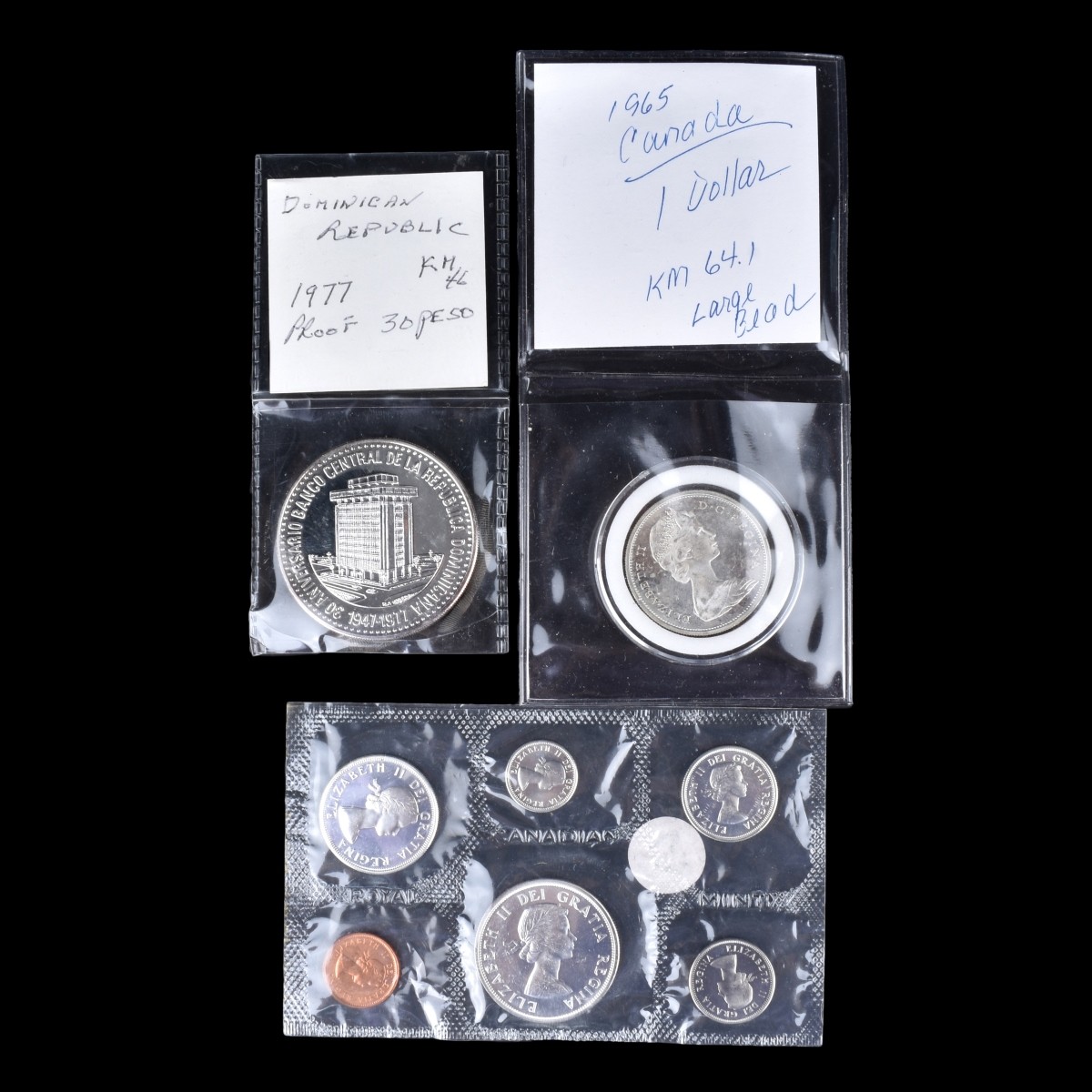 Eight (8) Assorted Coins in Packages