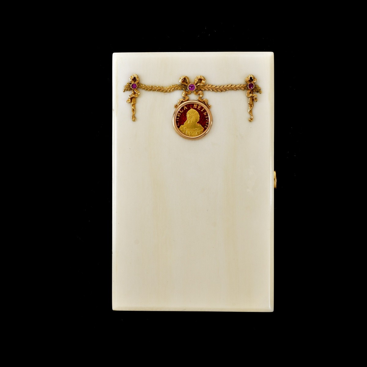 Russian Faberge Vladimir Soloviev Card Case