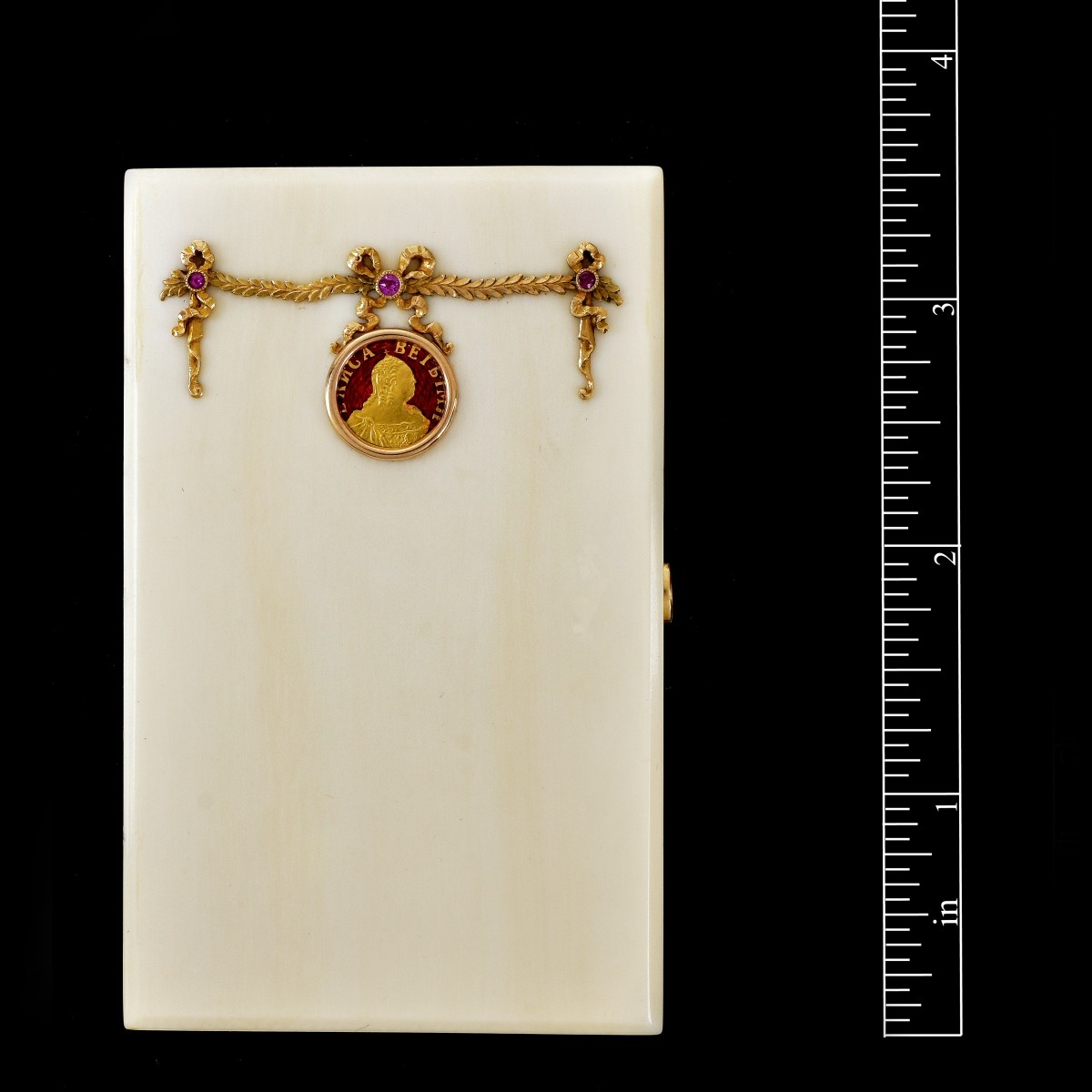 Russian Faberge Vladimir Soloviev Card Case