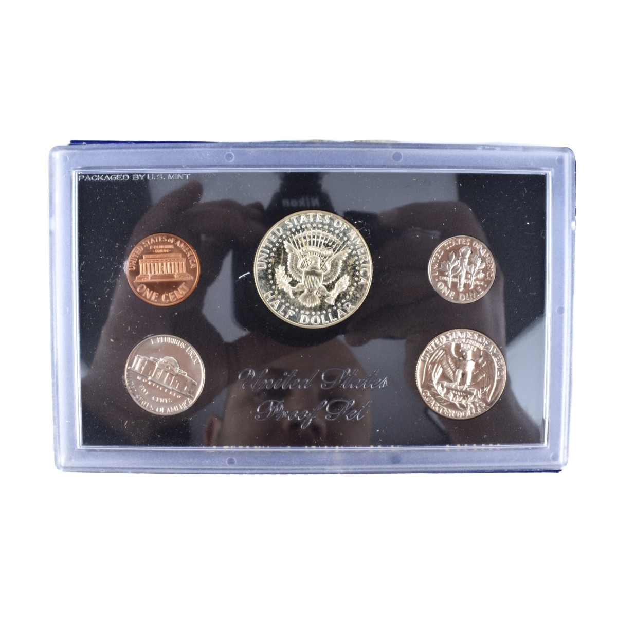 Eleven 1969 US Proof Set Coins