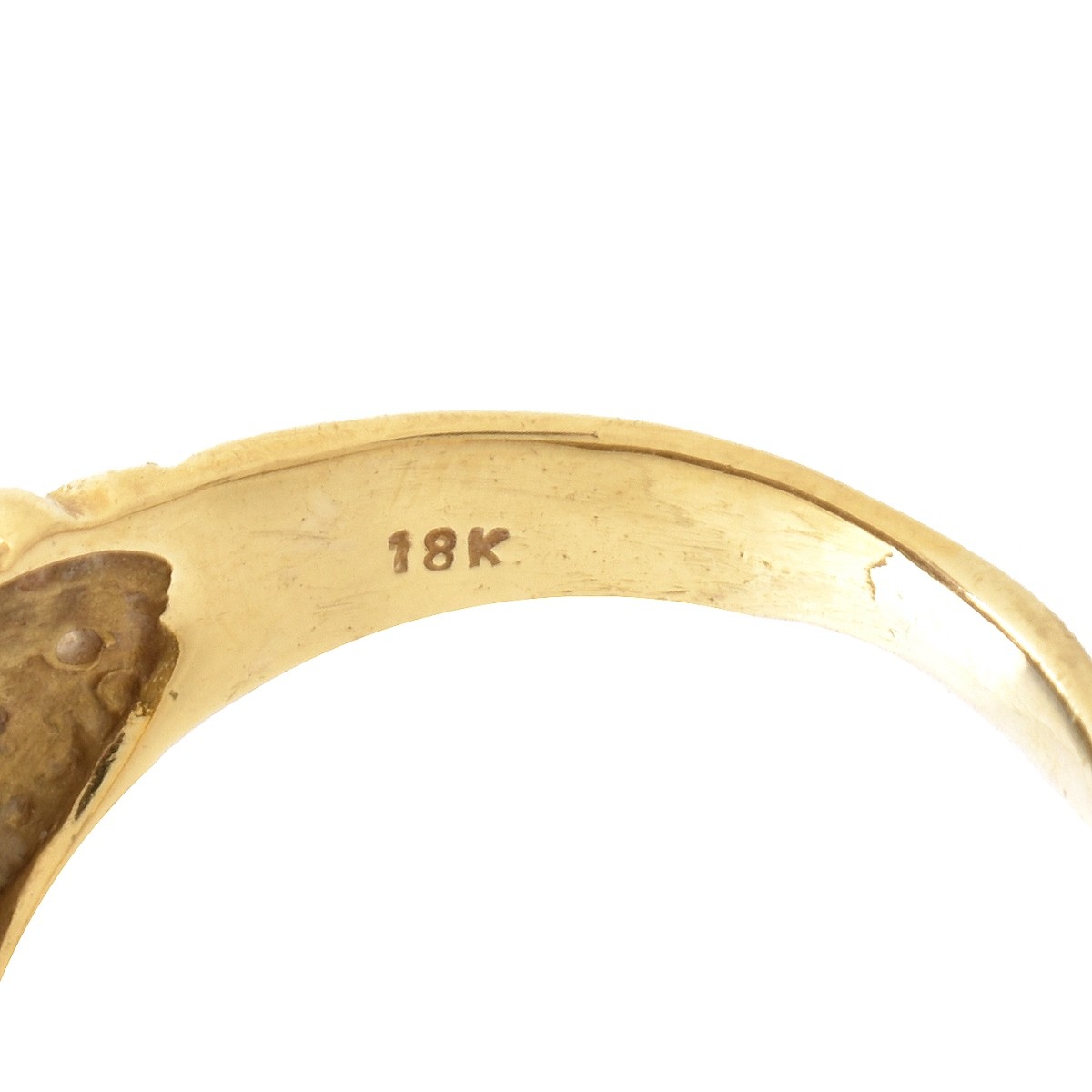 Vintage 18K Dome Ring