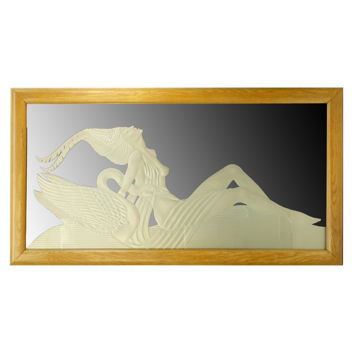 Bolae Etched Glass Wall Hanging