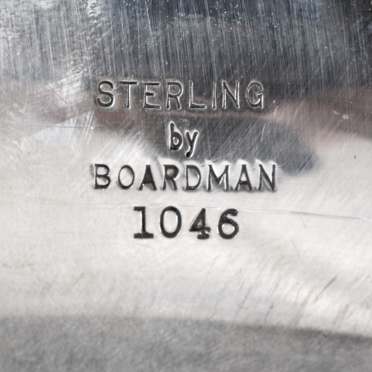 Boardman Sterling Tray