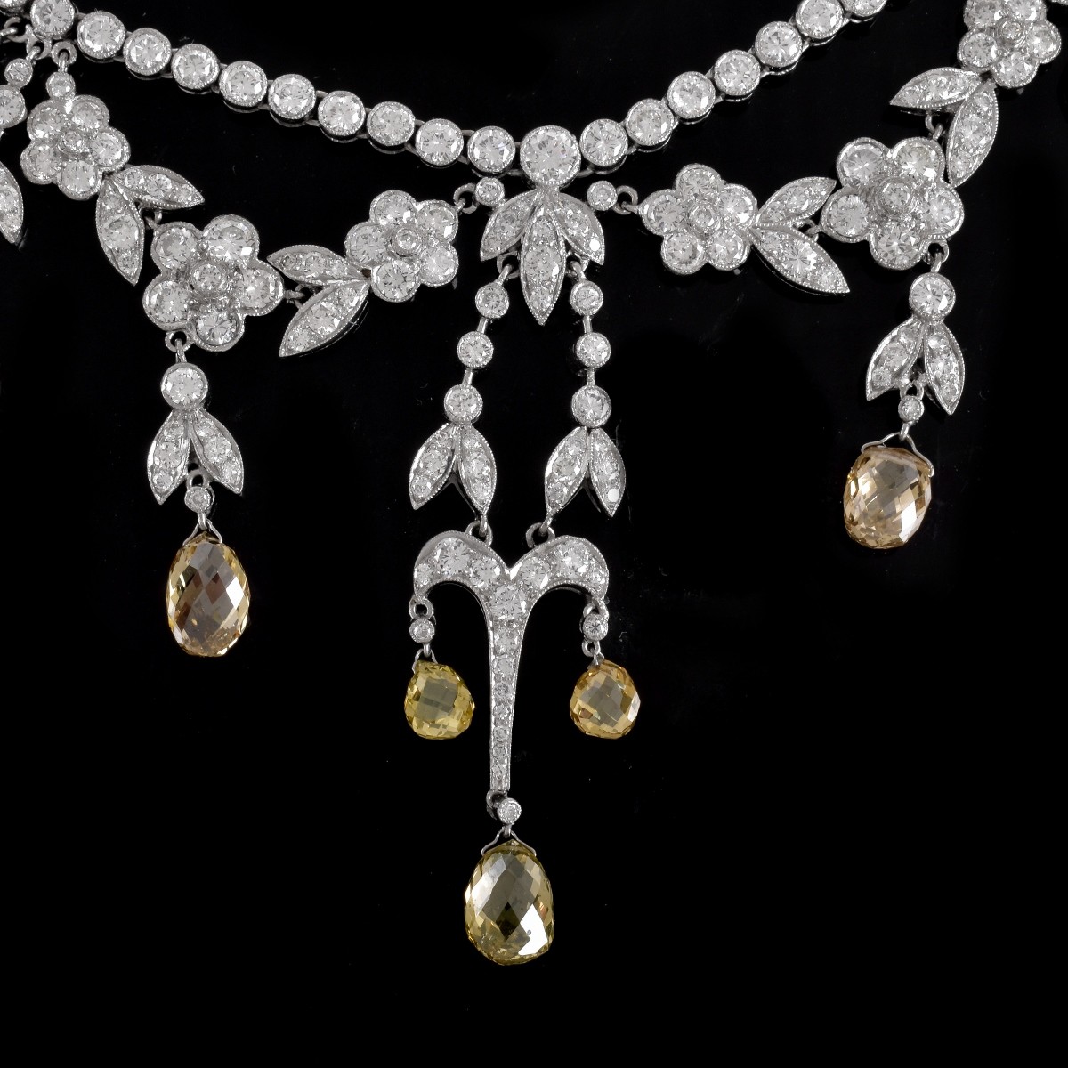 Vintage 21.0ct TW Diamond Necklace