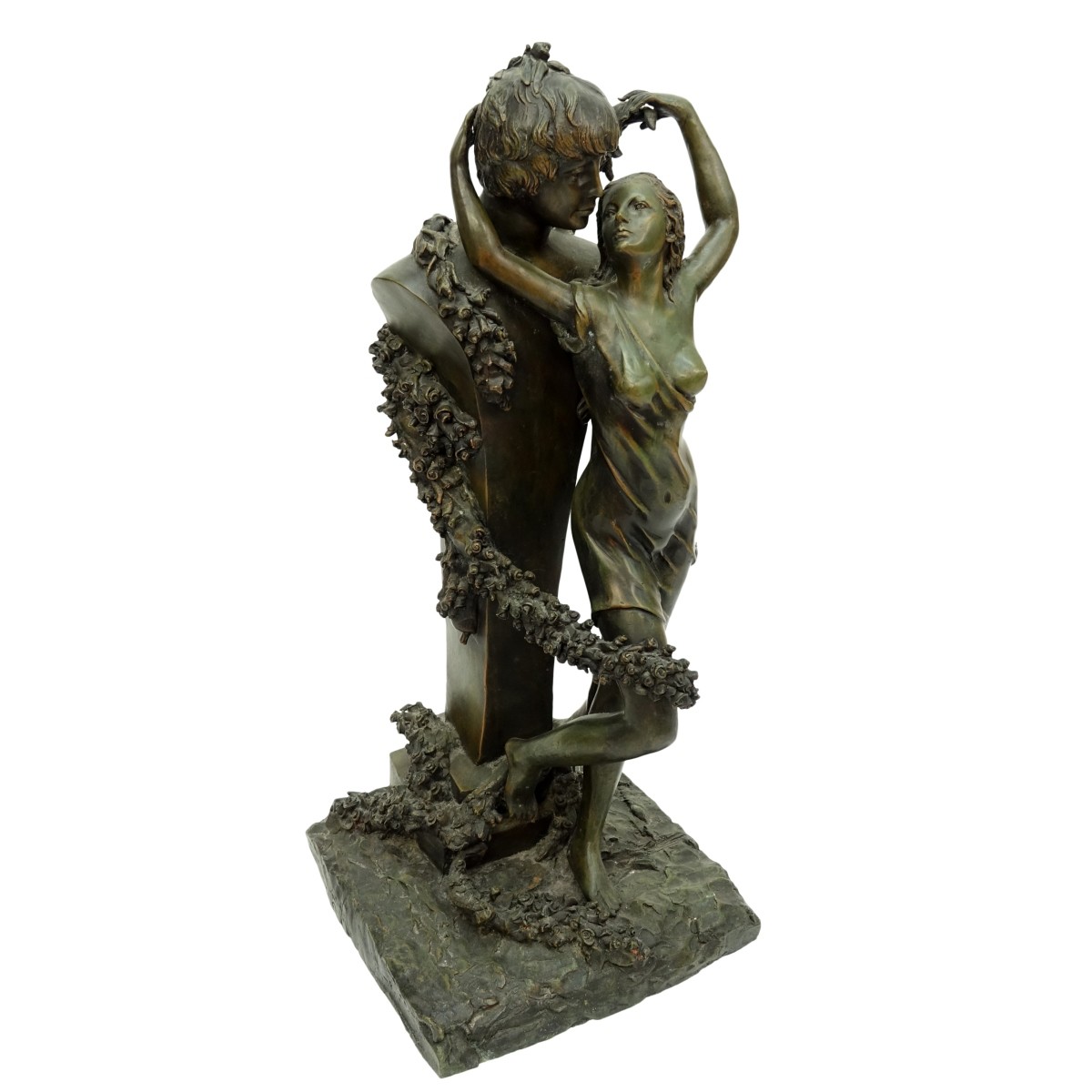 Art Nouveau Bronze Sculpture