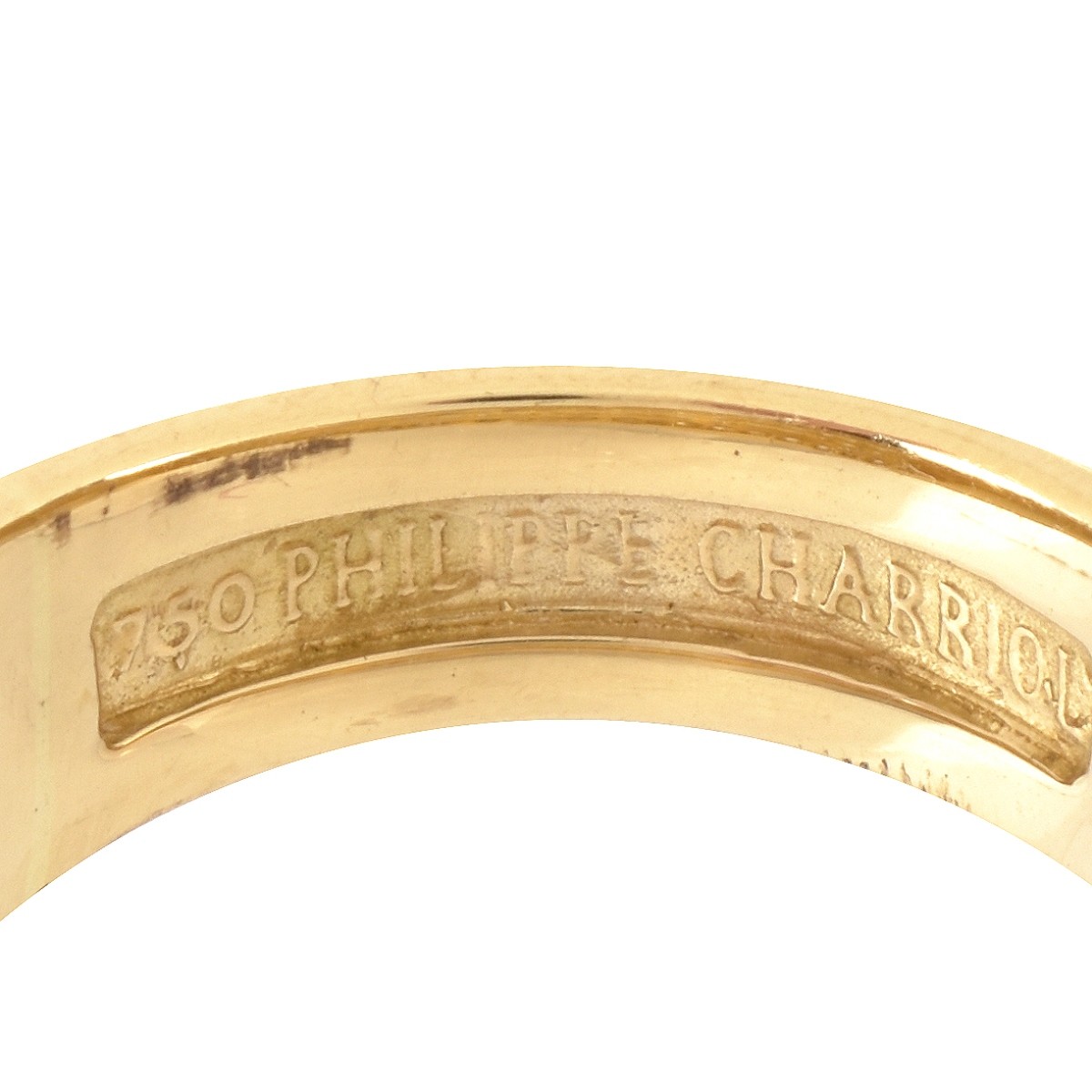 Philippe Charriol Diamond and 18K Men's Ring
