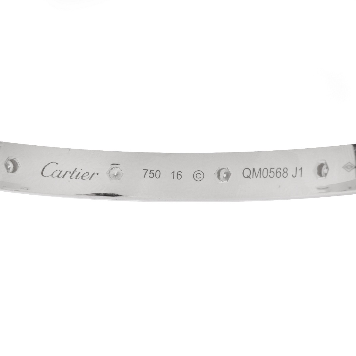 Cartier 18K and Diamond Bracelet