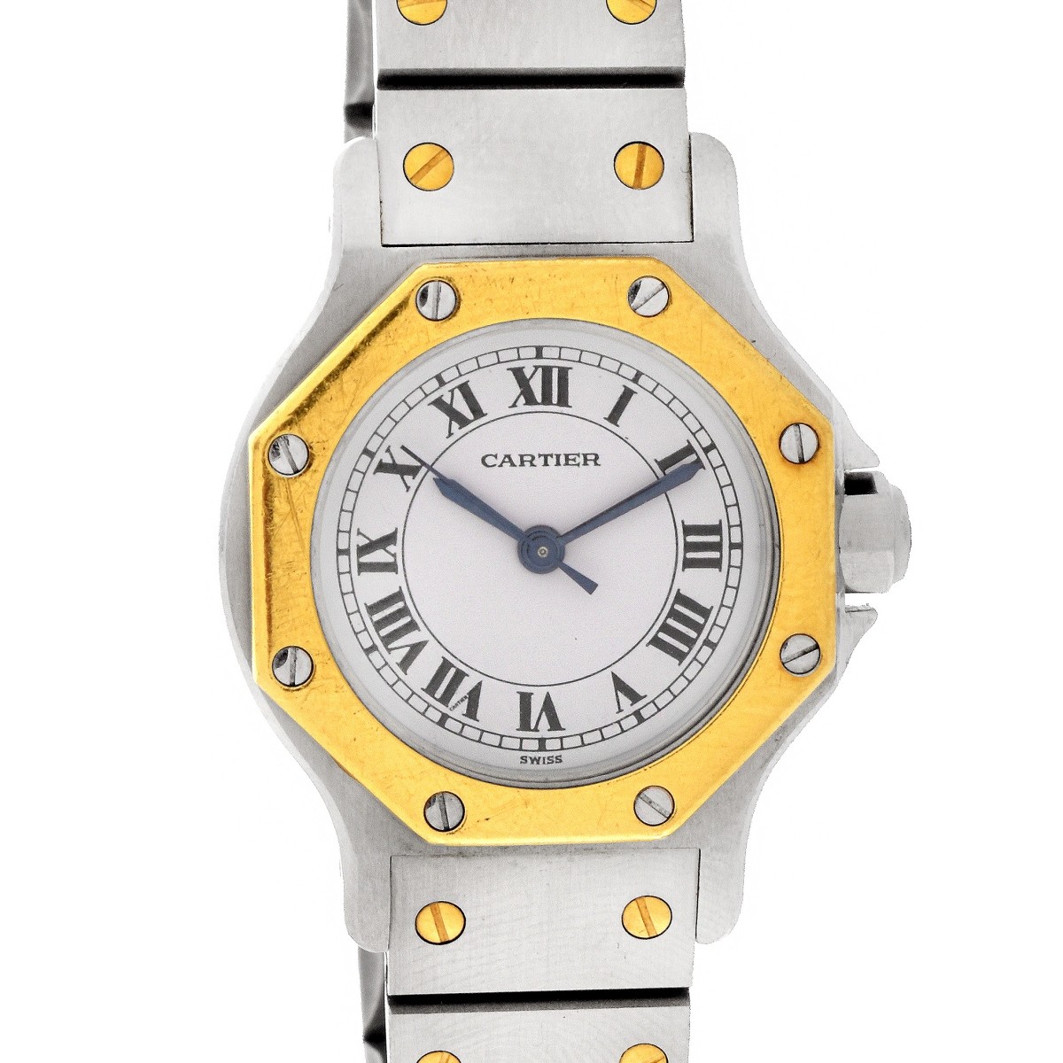Vintage Cartier Santos Octagon Watch