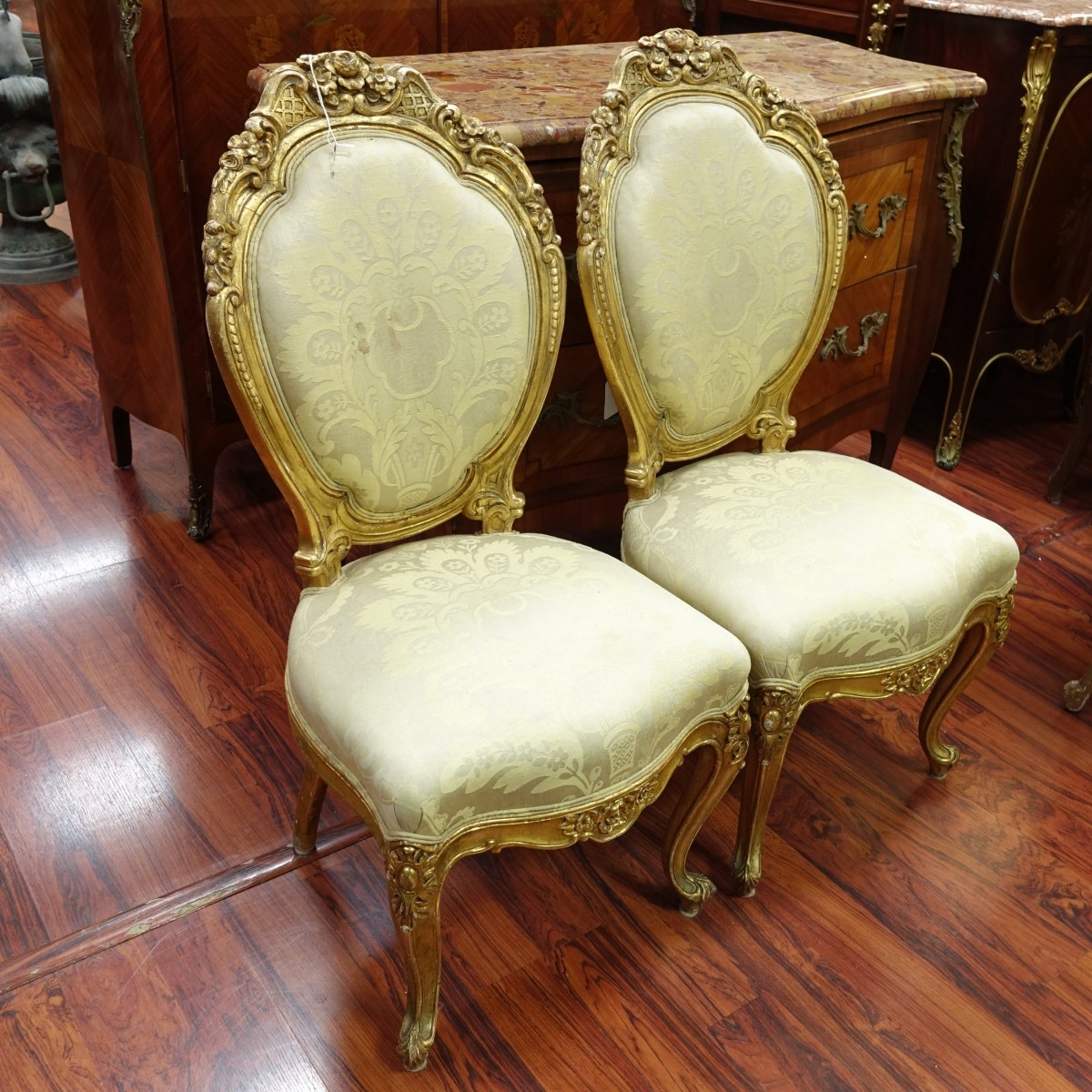 Rococo Style Side Chairs