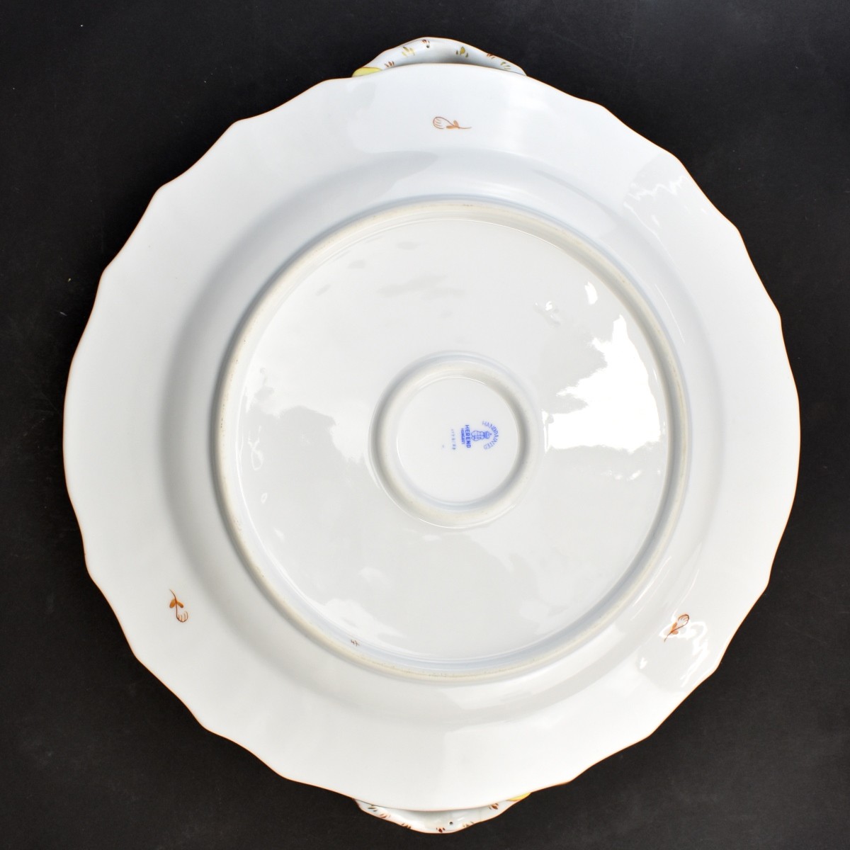 Herend Plate with Handle