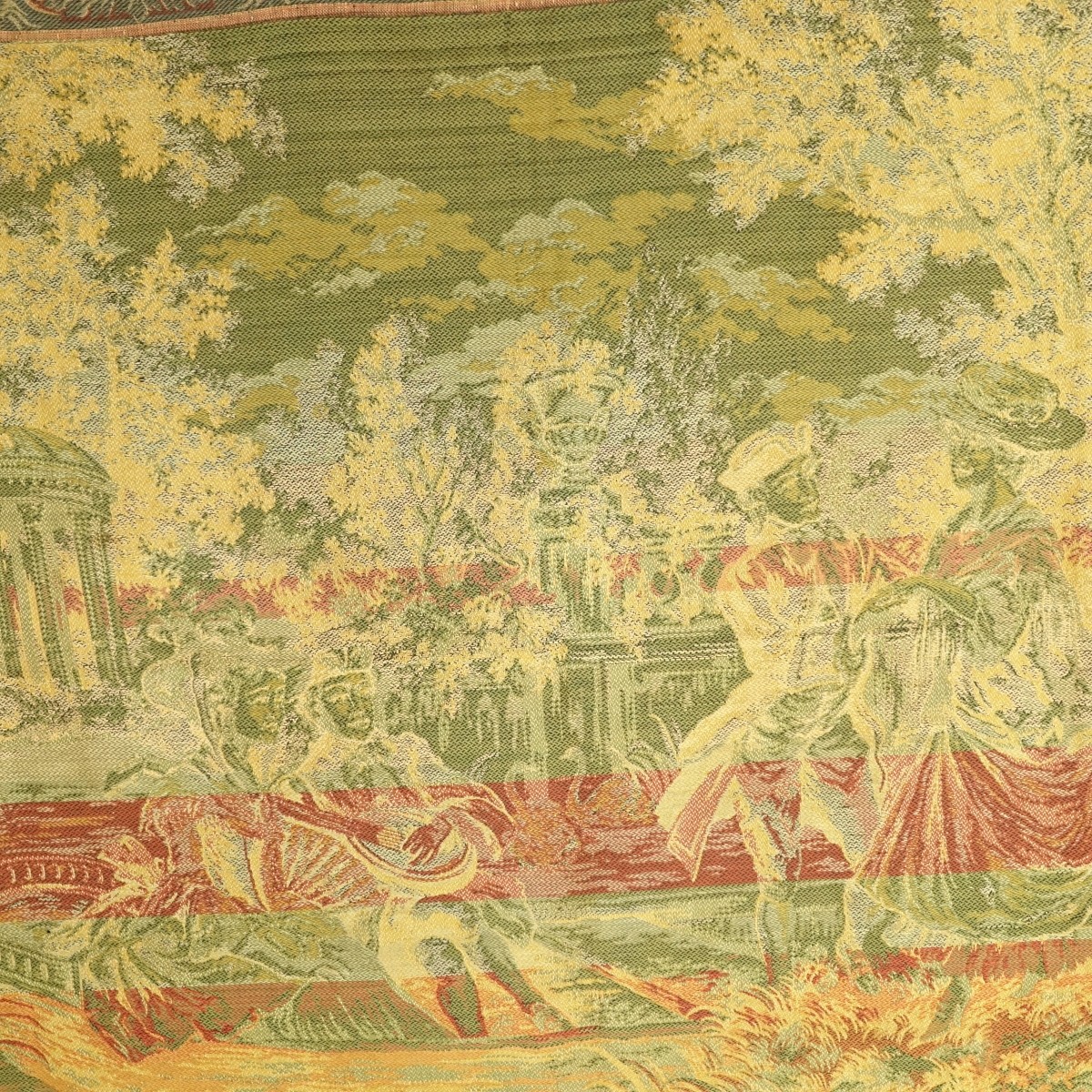 Early 20C French People Tapestry