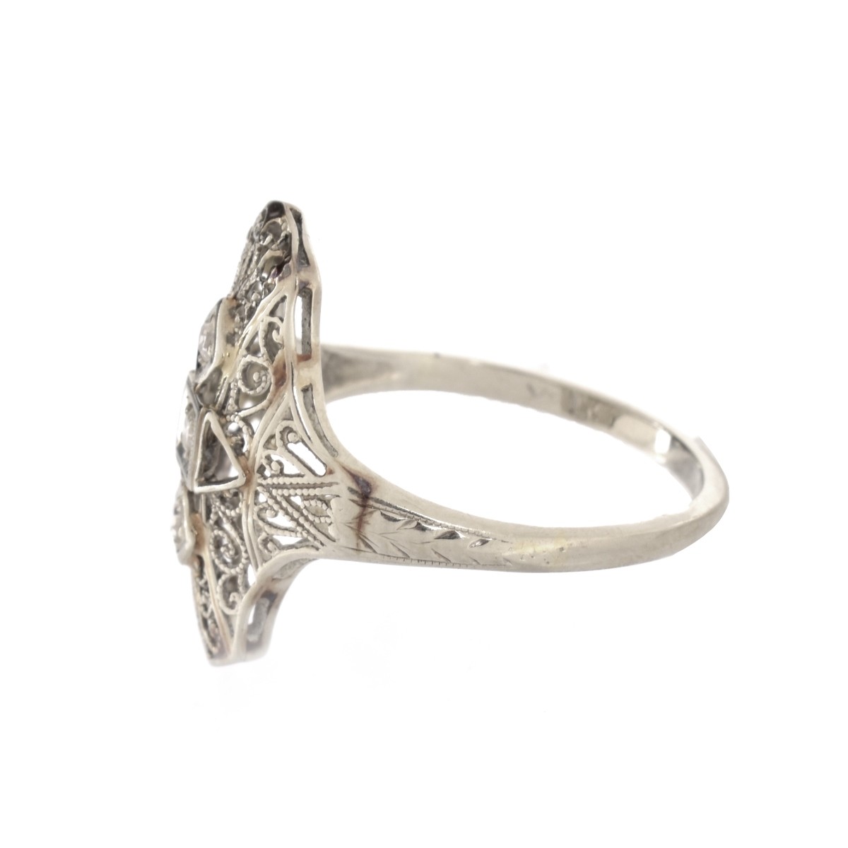 Art Deco Diamond and 14K Ring