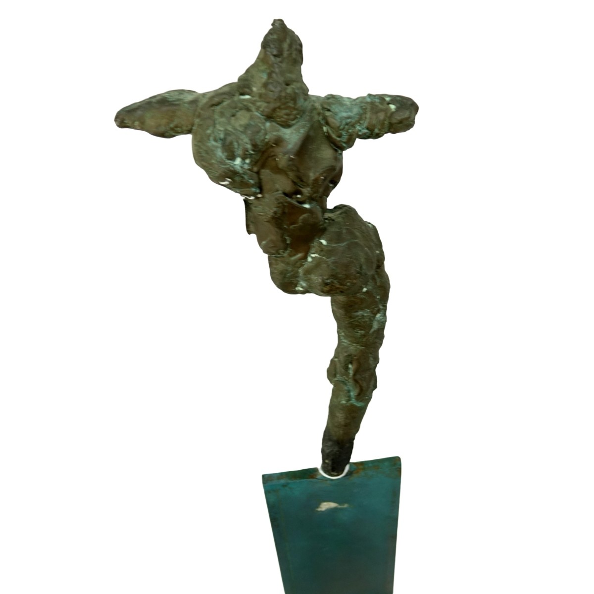 Modern Mid Century Bronze Sculpture
