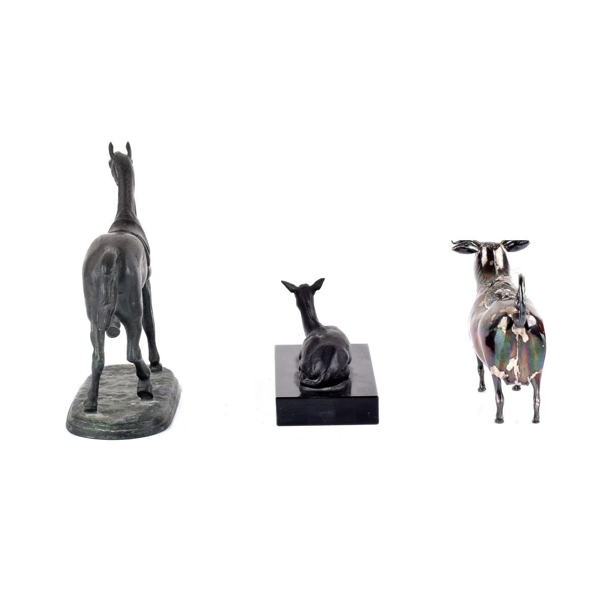 Three Vintage Animal Figurines